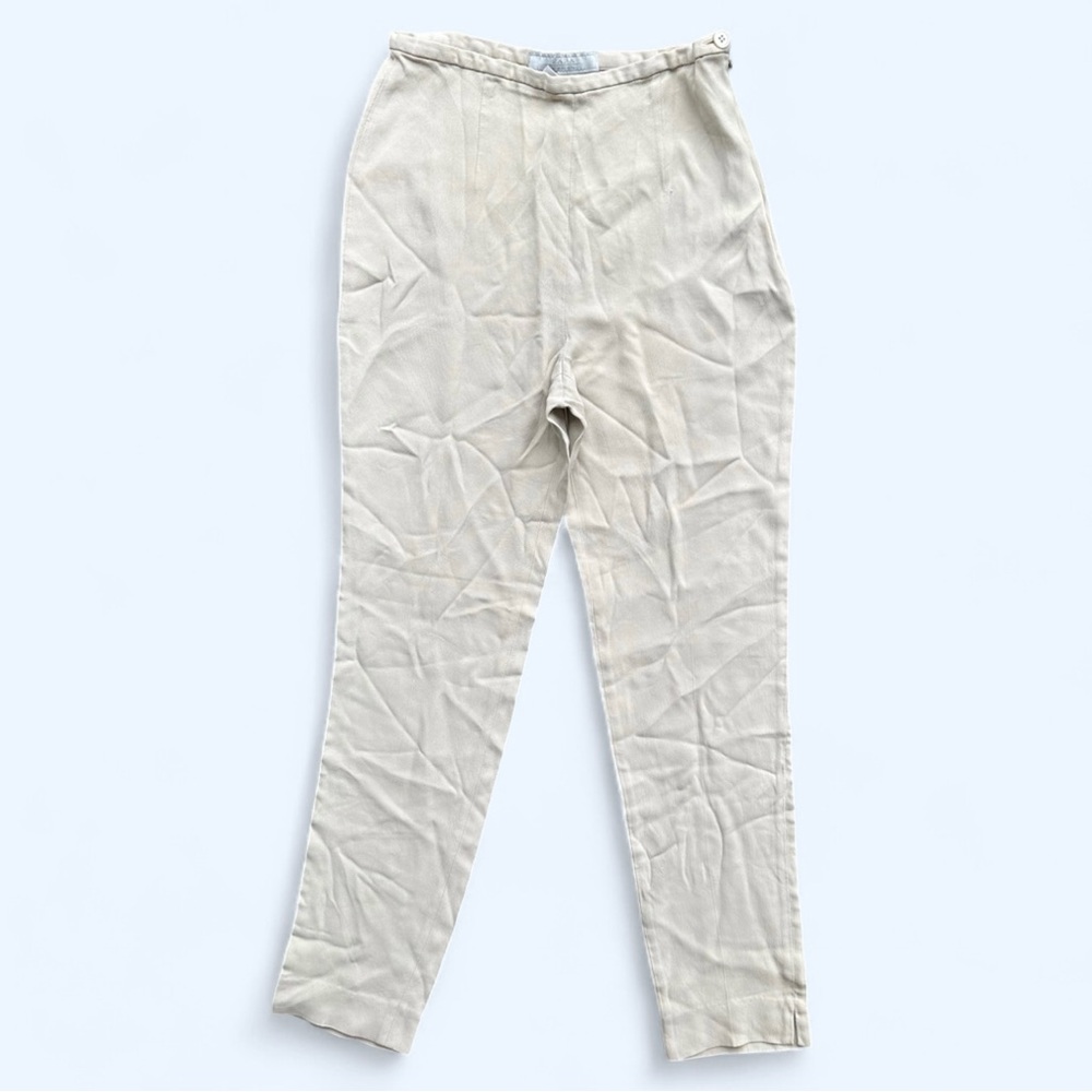 Zara Vintage Pants in Cream Size 6